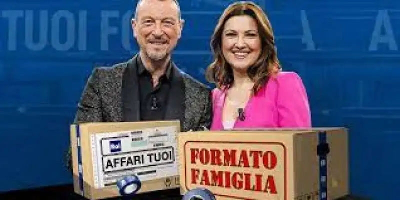 affari tuoi   formato famiglia