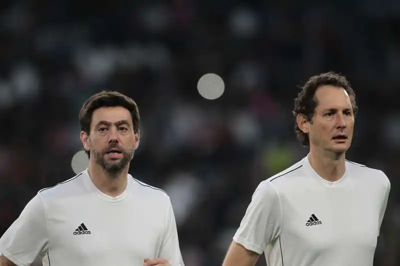 andrea agnelli con john elkann