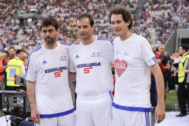 andrea agnelli con john elkann