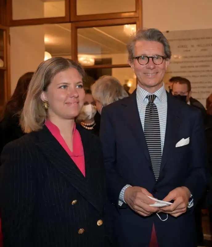 angelo bucarelli con la figlia cosima  foto di bacco