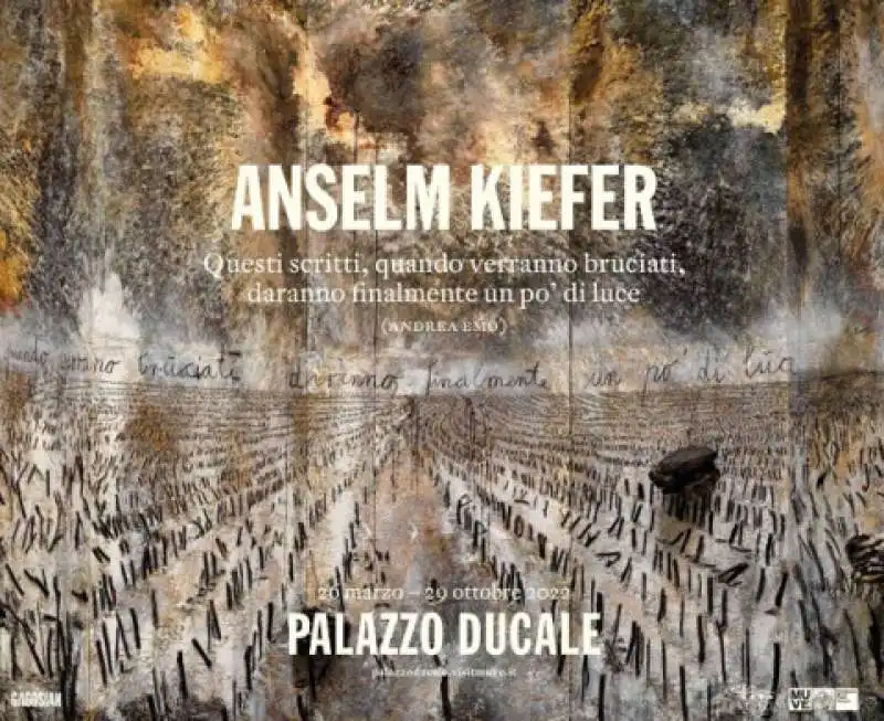 anselm kiefer a palazzo ducale    