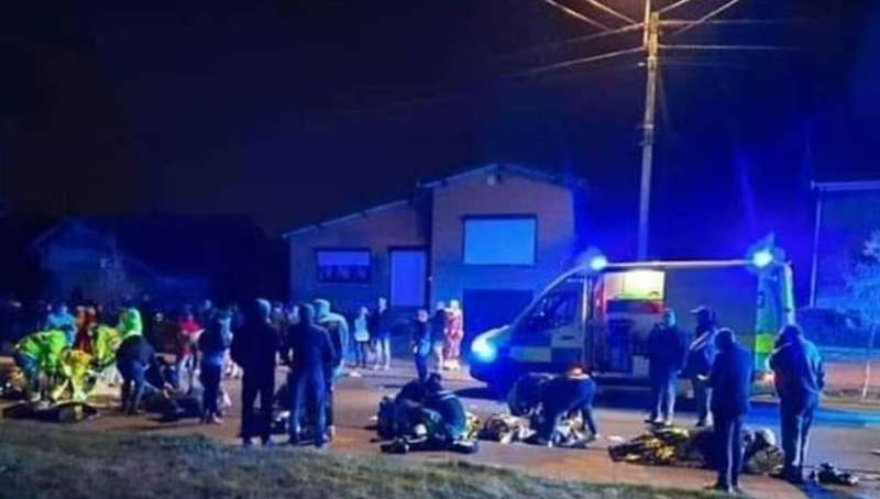 auto sulla folla in belgio 1