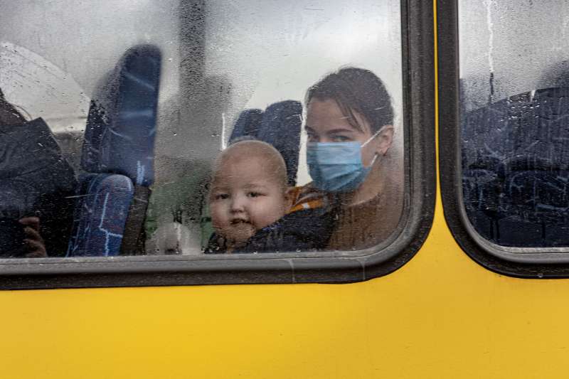 bambini ucraini malati di cancro evacuati