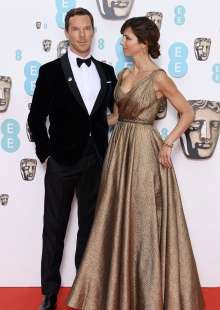 bendicht cumberbatch e la moglie sophie hunter