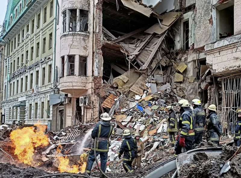 bombardamenti su kiev 2