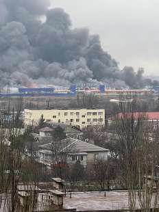 Bombe a Mariupol