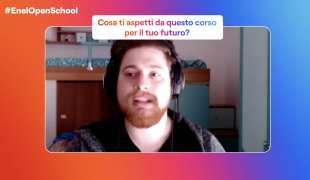 bruno uno dei ragazzi che partecipano al progetto energie per crescere di enel 2