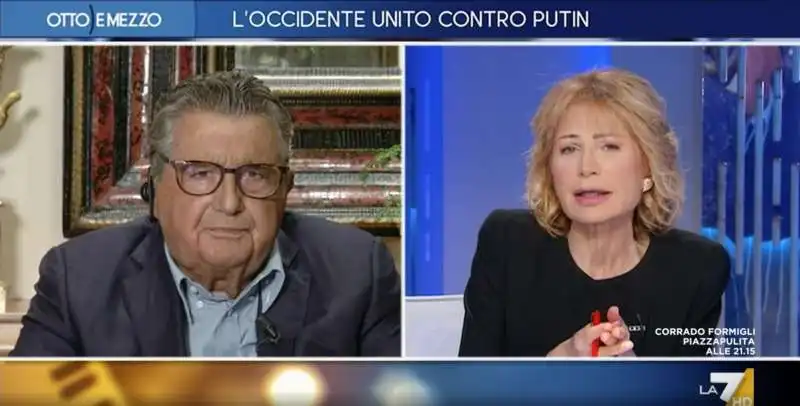 carlo de benedetti ospite di lilli gruber 1