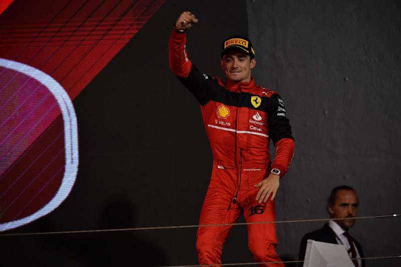 charles leclerc della ferrari 3