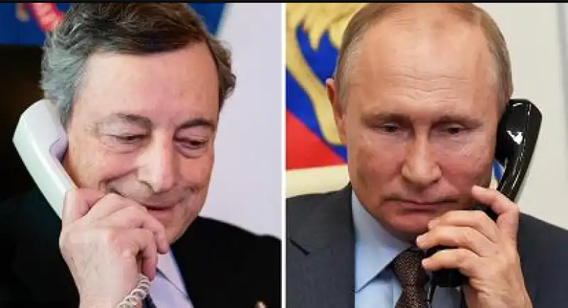 draghi putin