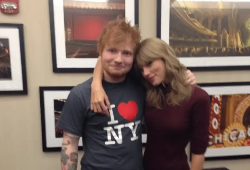 ed sheeran e taylor swift  3