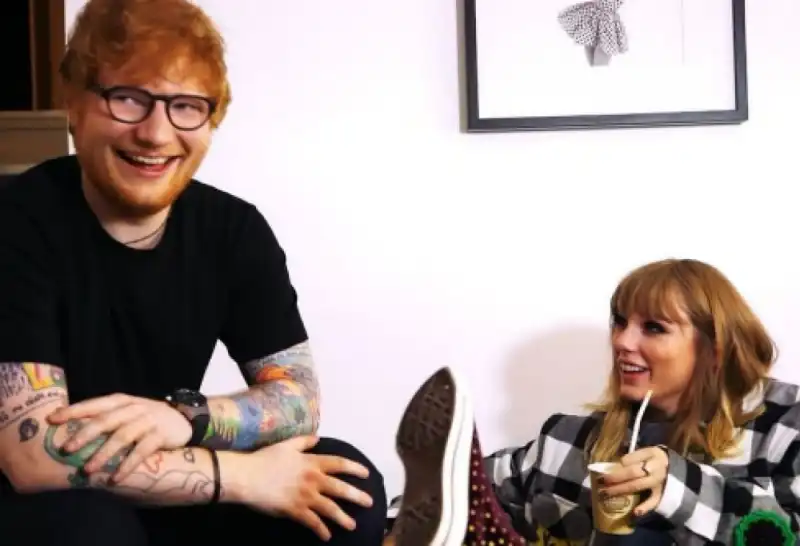 ed sheeran e taylor swift  4