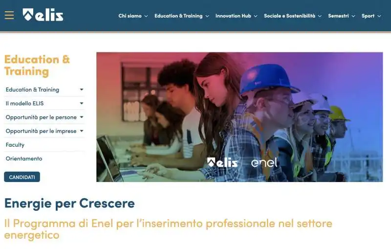 enel   energie per crescere