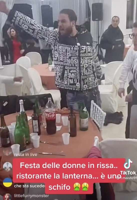 festa delle donne, rissa in un ristorante di napoli 3