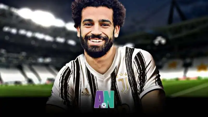 fotomontaggio di salah in maglia juve 3