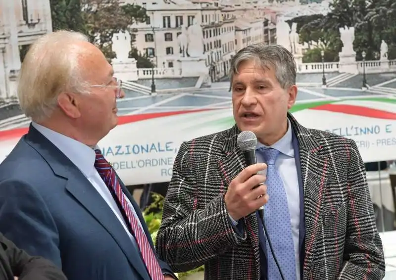 francesco tagliente con il magistrato giovanni comite  foto di bacco