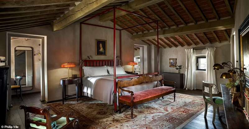 hotel castell reschio, umbria