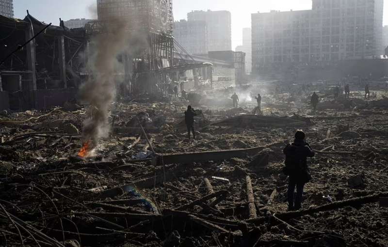 il centro commerciale di kiev distrutto dai russi 2