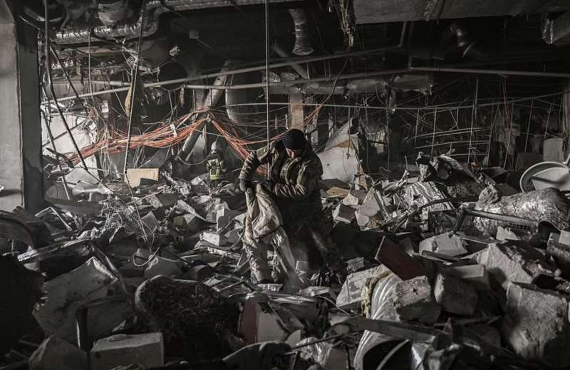 il centro commerciale di kiev distrutto dai russi 6