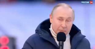 il discorso di putin tagliato improvvisamente 1