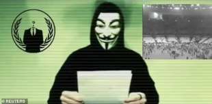 Il gruppo di hacker Anonymous sull tv russa