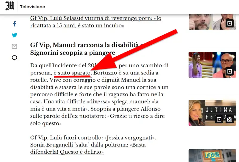 il messaggero   bortuzzo e stato sparato