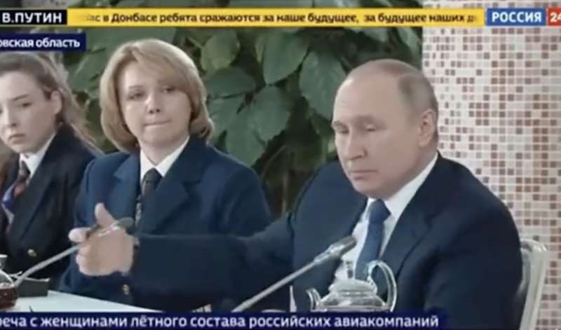 il presunto video fake di putin