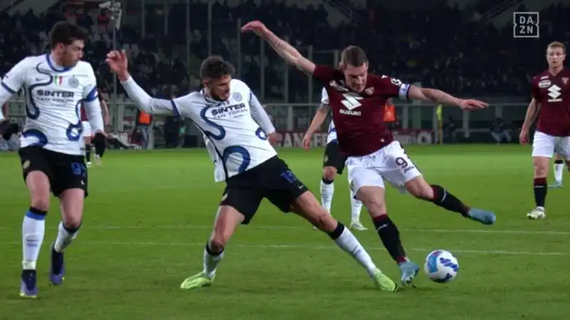 il rigore mancato torino inter