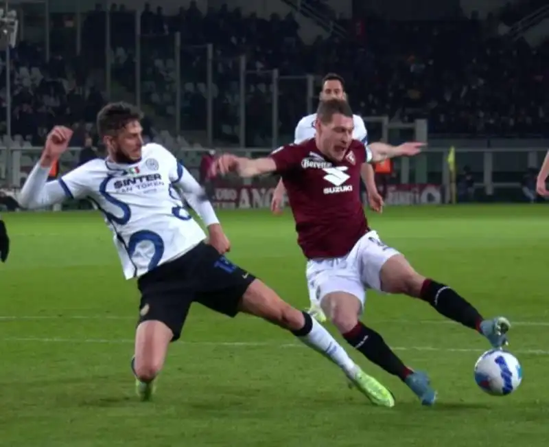 il rigore mancato torino inter