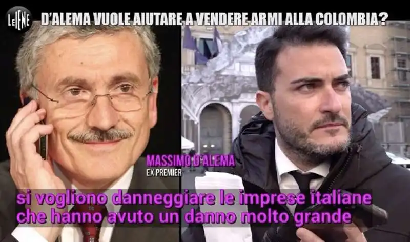 il servizio de le iene su massimo dalema e la compravendita di armi con la colombia  27