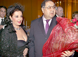 irina usmanov e il marito 3