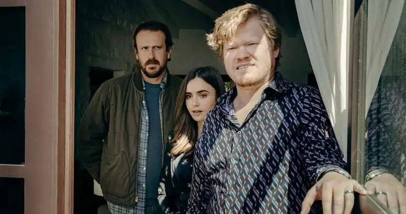 jason siegel lily collins jesse plemons   windfall