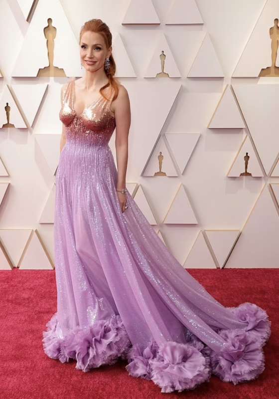 jessica chastain agli oscar 1