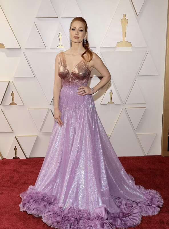 jessica chastain agli oscar 7