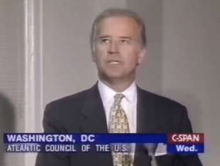 joe biden al consiglio atlantico del 1997 2