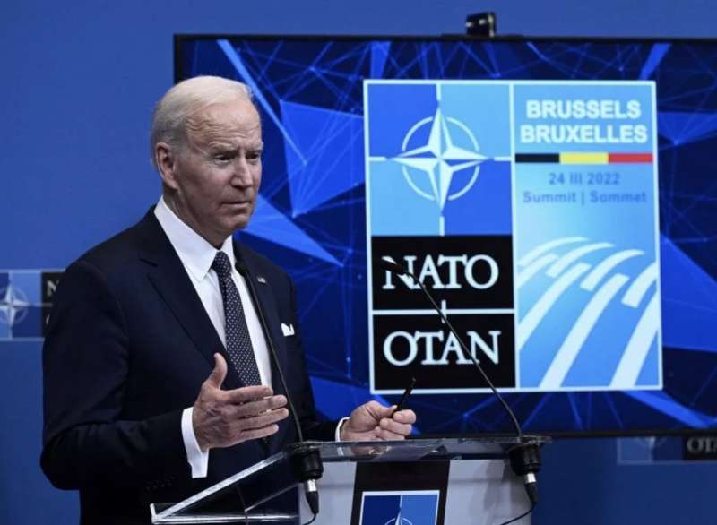 joe biden al vertice nato