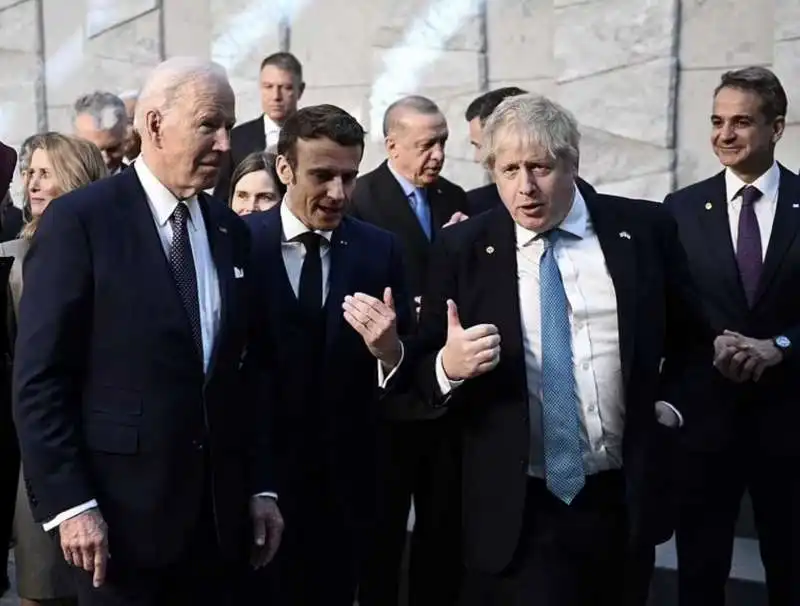 joe biden emmanuel macron boris johnson 