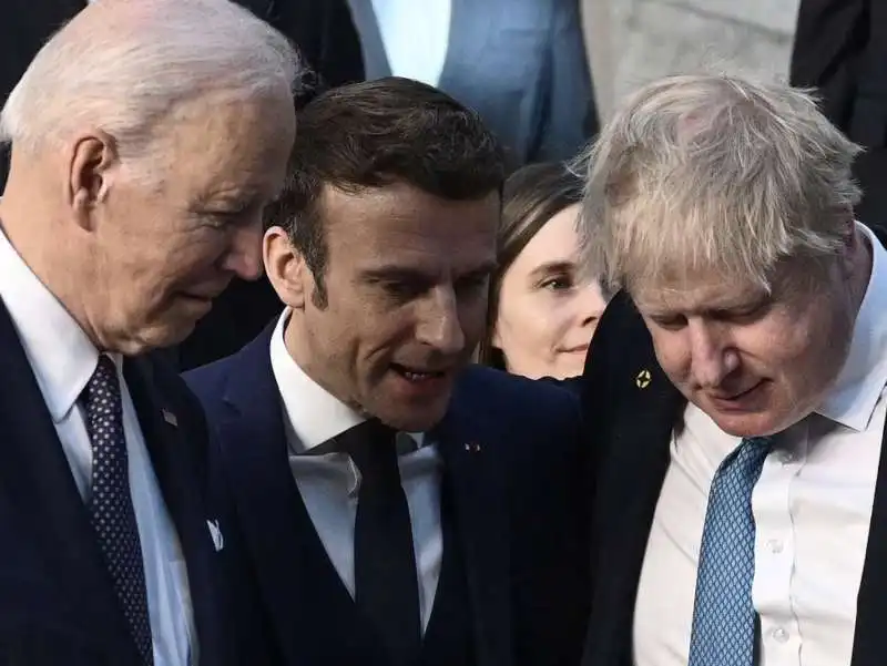 joe biden emmanuel macron boris johnson  2