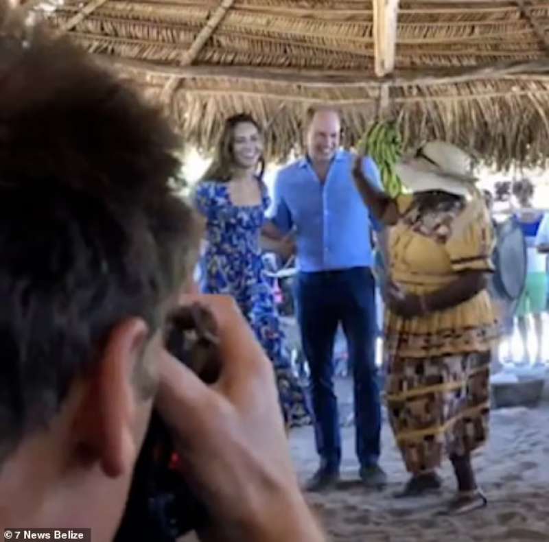 Kate e William alla fattoria di cacao ai Caraibi 3