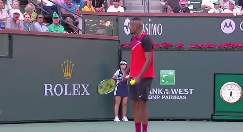 KYRGIOS E IL SIPARIETTO CON BEN STILLER 9