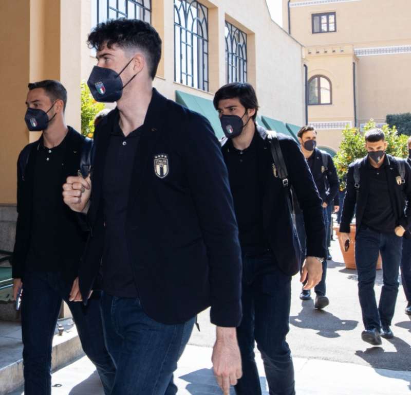 la nazionale arrivata a palermo 4