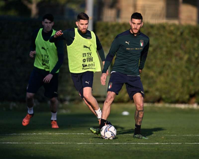 la nazionale in allenamento 4