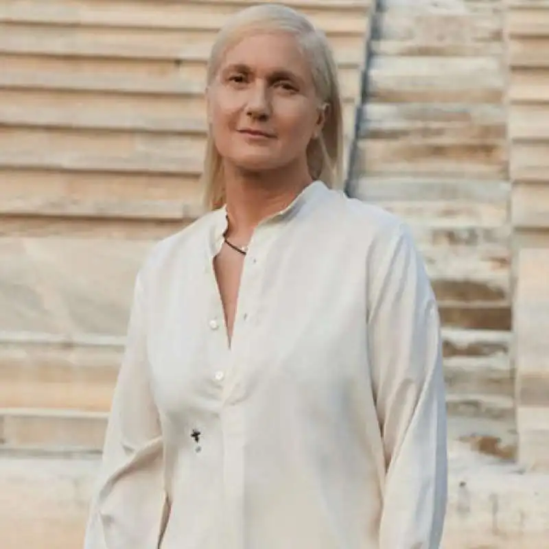 la stilista Dior Maria Grazia Chiuri