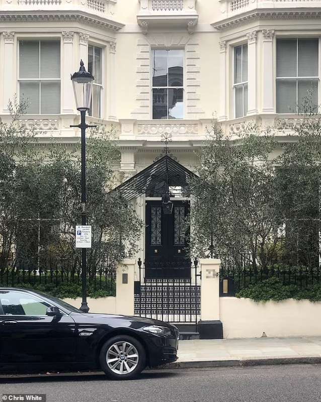 La villa di Londra dei Beckham