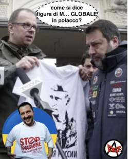 LA VISITA DI SALVINI IN POLONIA - MEME