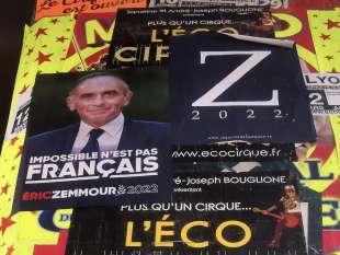 la z di zemmour per la campagna elettorale