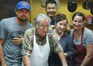 leonardo dicaprio alla pizzeria di fara