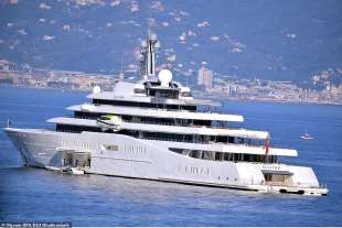 Lo yacht Eclipse di Abramovich