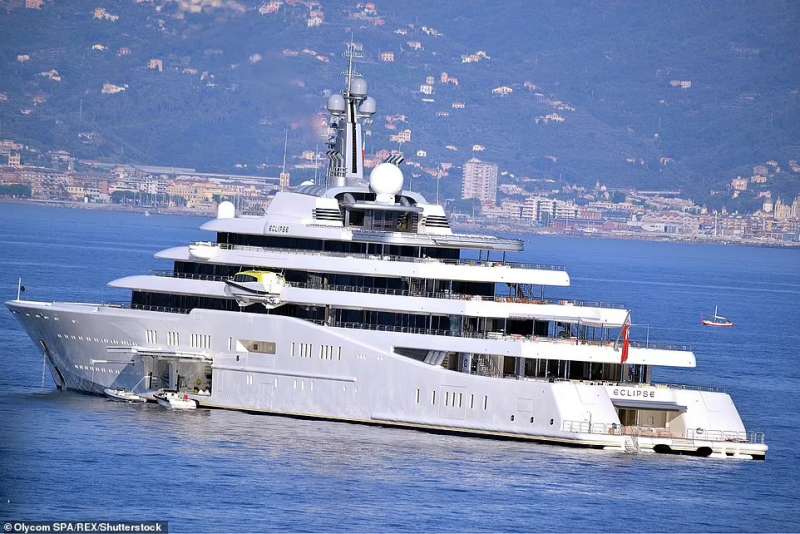 lo yacht eclipse di roman abramovich