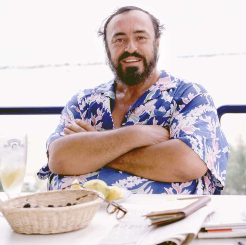 luciano pavarotti e il cibo 1